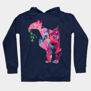 Flamingo after weekend. Cosmo series #12 Hoodie